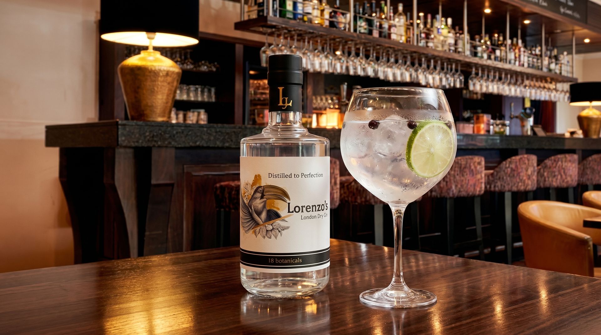 Lorenzo’s Gin Tonic met kaneelstokje