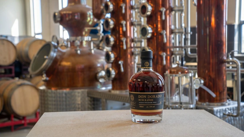 Fermentatie van rum als basis voor Don Dorado Rum 8 Jaar