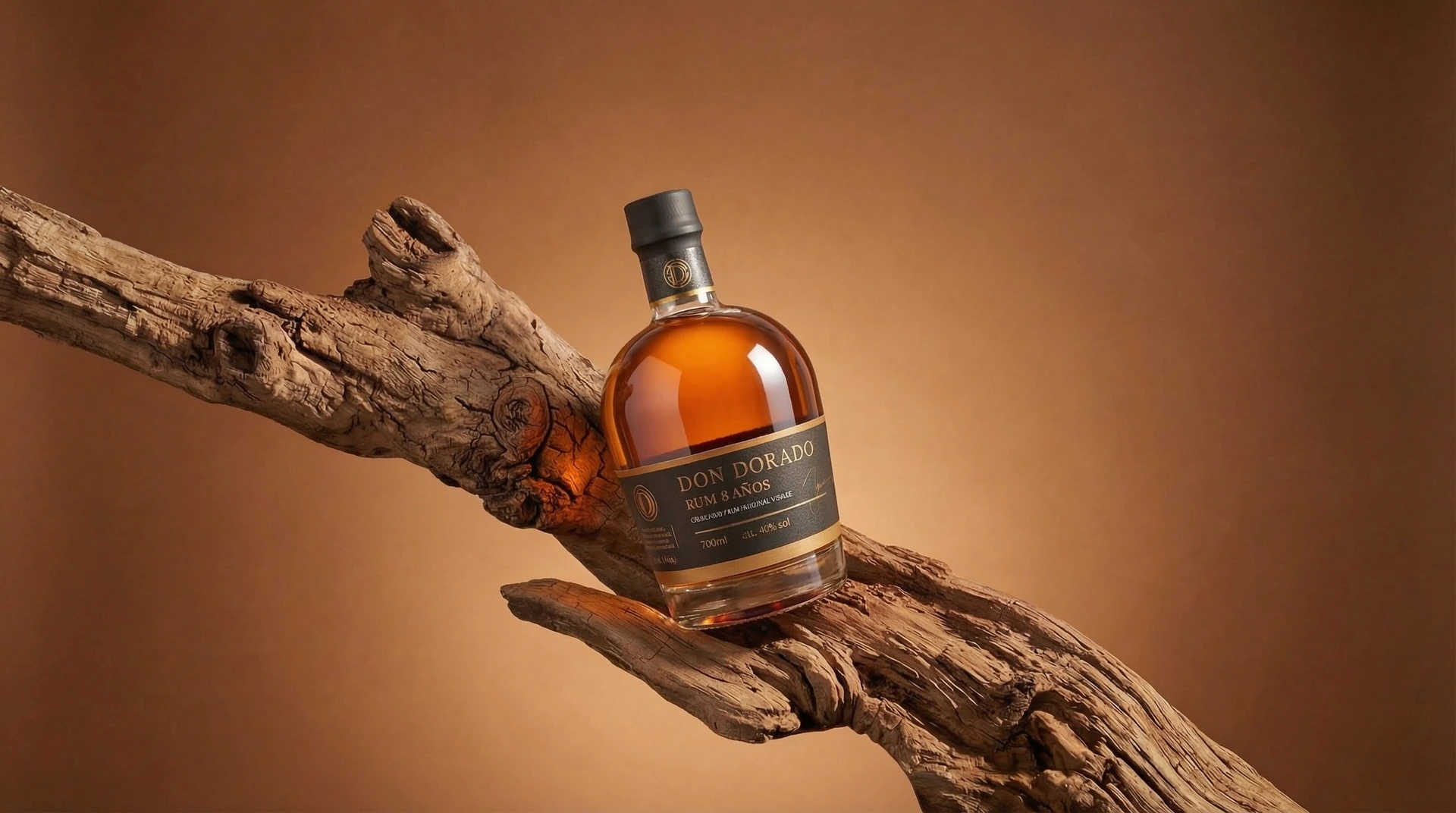 Don Dorado Rum 8 Jaar brengt merkstrategie, design, vatrijping en ambachtelijke productie samen.