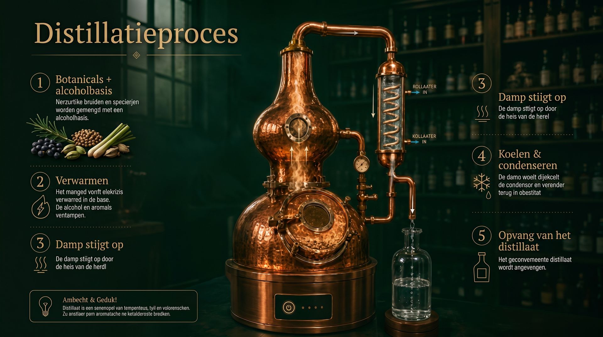 Cómo hacer tu propia marca de ginebra con diseño y destilación a medida.