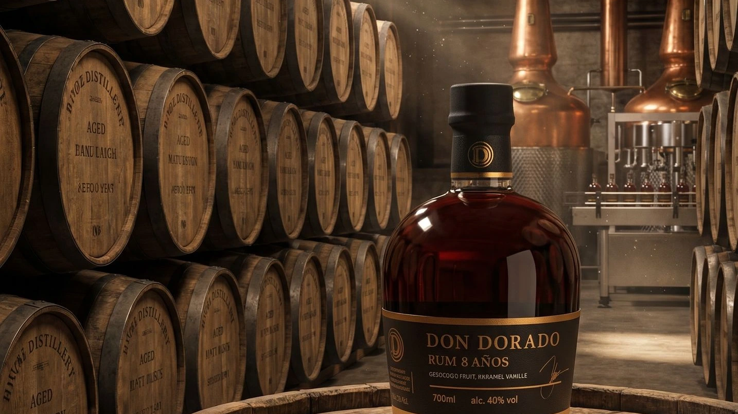 Brouwhoeve Distilleerderij produceert en rijpt Don Dorado Rum 8 Jaar