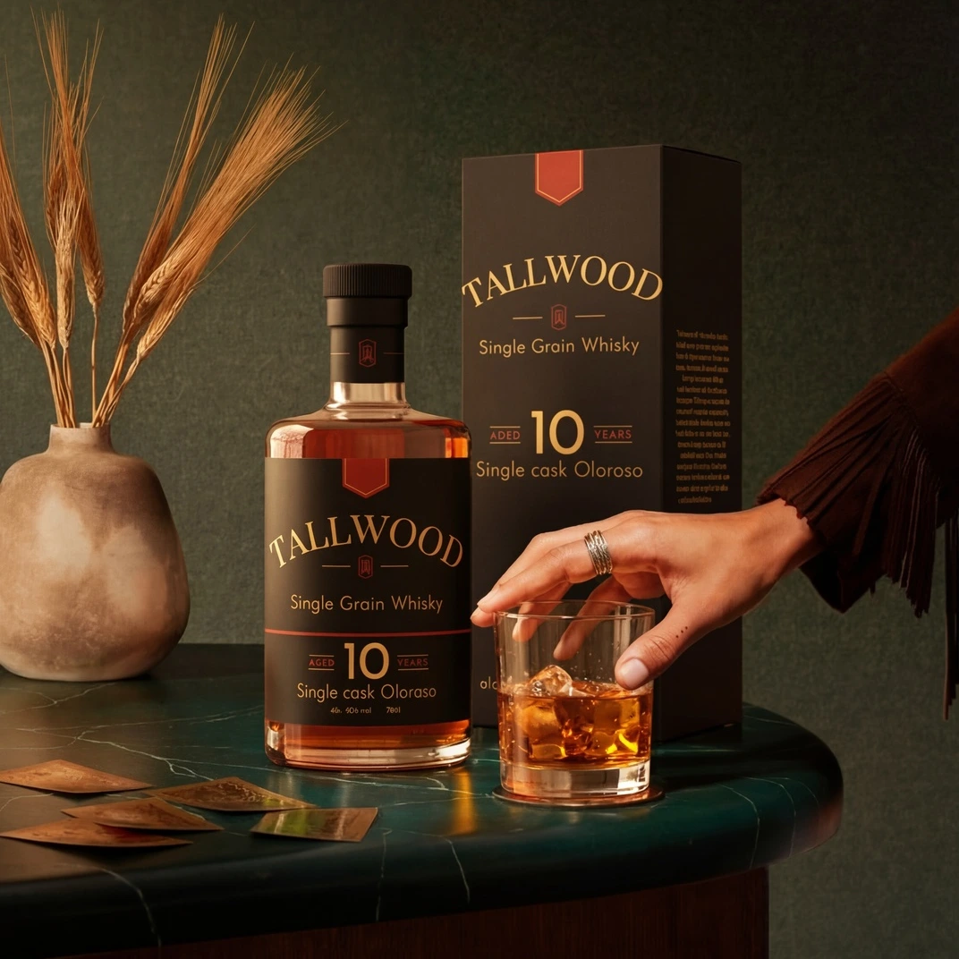 TallWood Whisky 10 Jaar ontwikkeld door NewSpirits en Brouwhoeve