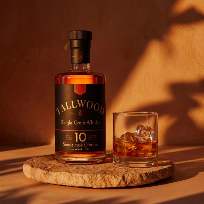 Brouwhoeve selecteert en bottelt Tallwood Whisky 10 Jaa