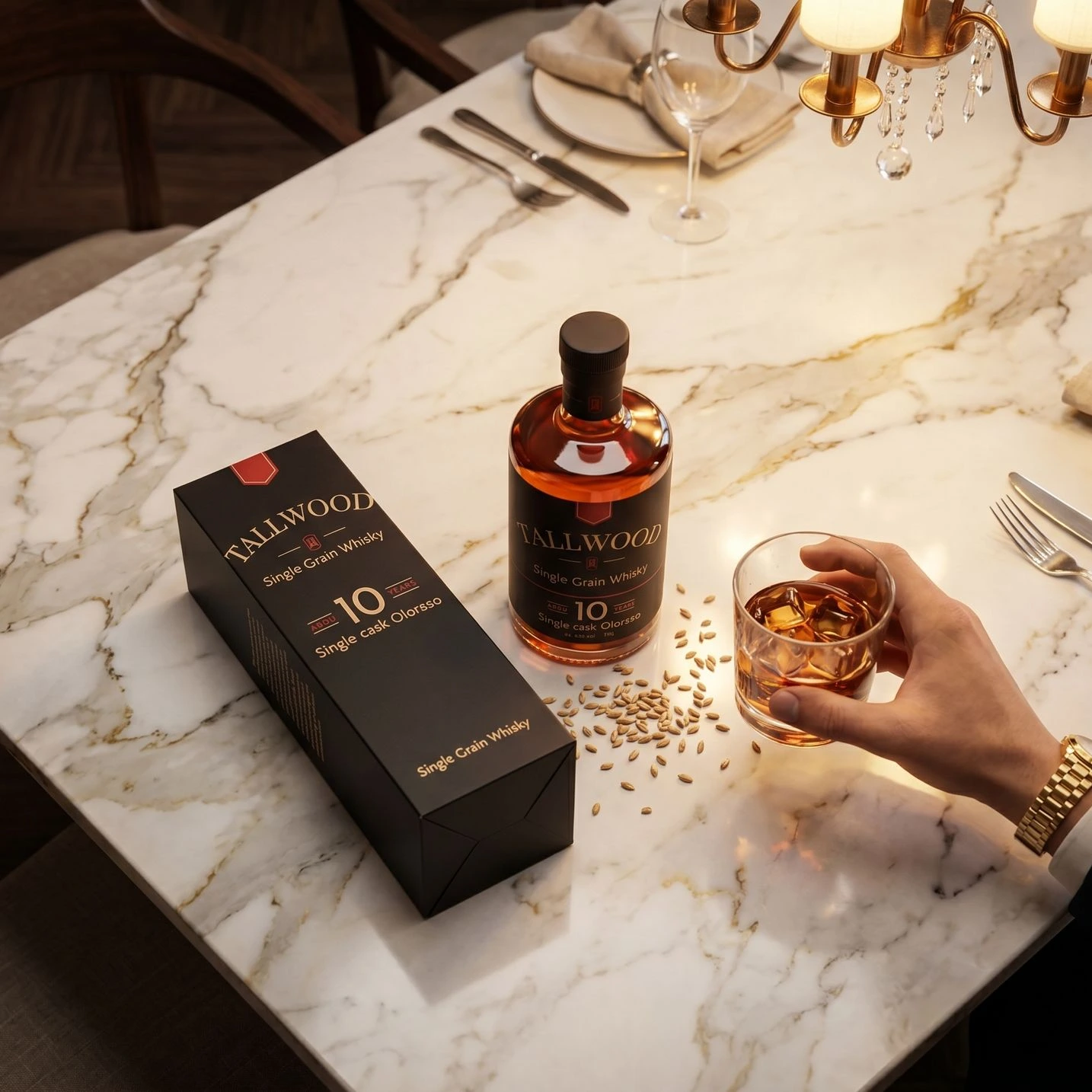 Smaak Tallwood Whisky 10 Jaar