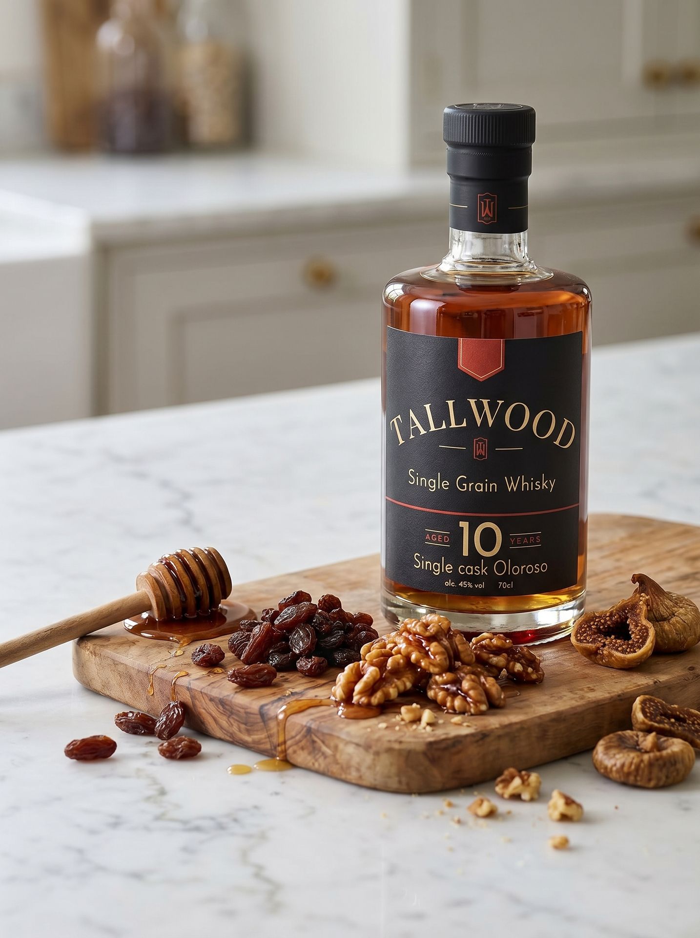 Uiterlijk Tallwood Whisky 10 Jaar