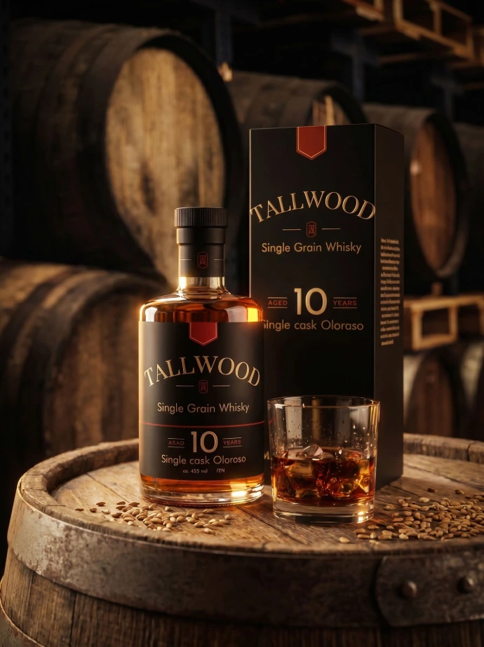 Karakter Tallwood Whisky 10 Jaar