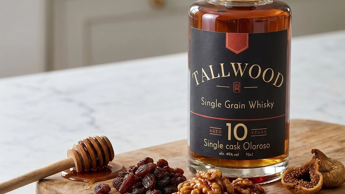 Uiterlijk Tallwood Whisky 10 Jaar