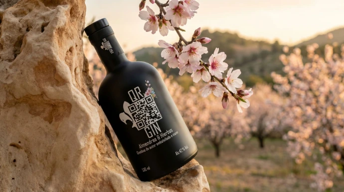 QR2 Gin kruidige krachtige gin voor Restaurant Le Dauphin Moraira