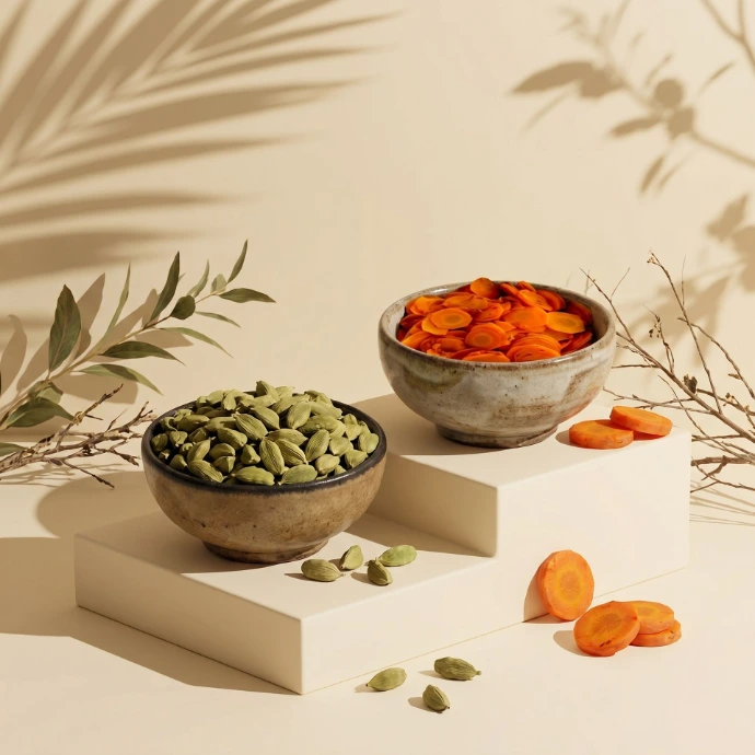 Voor QR2 ligt de richting meer bij kruidige en krachtige botanicals: