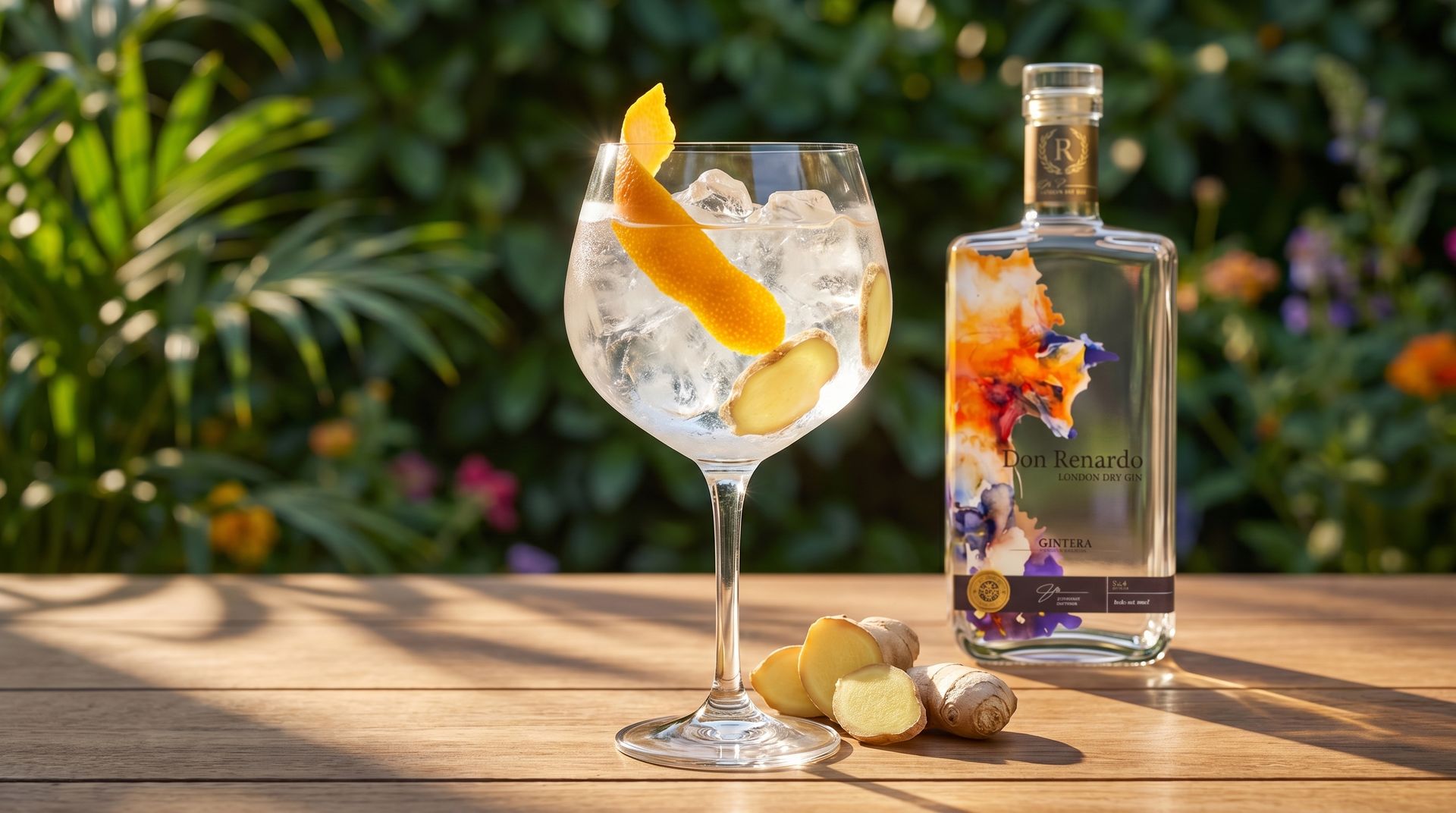Set de regalo Don Renardo Gin: ginebra, folleto y estuche de diseño