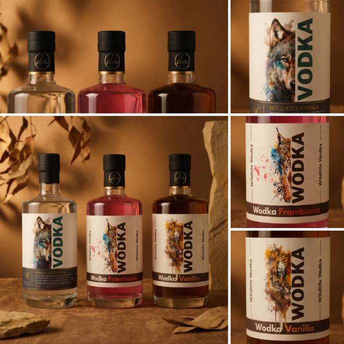Het merkconcept van Wildlife Wodka draait om frisheid, vrijheid, smaak en herkenbaarheid