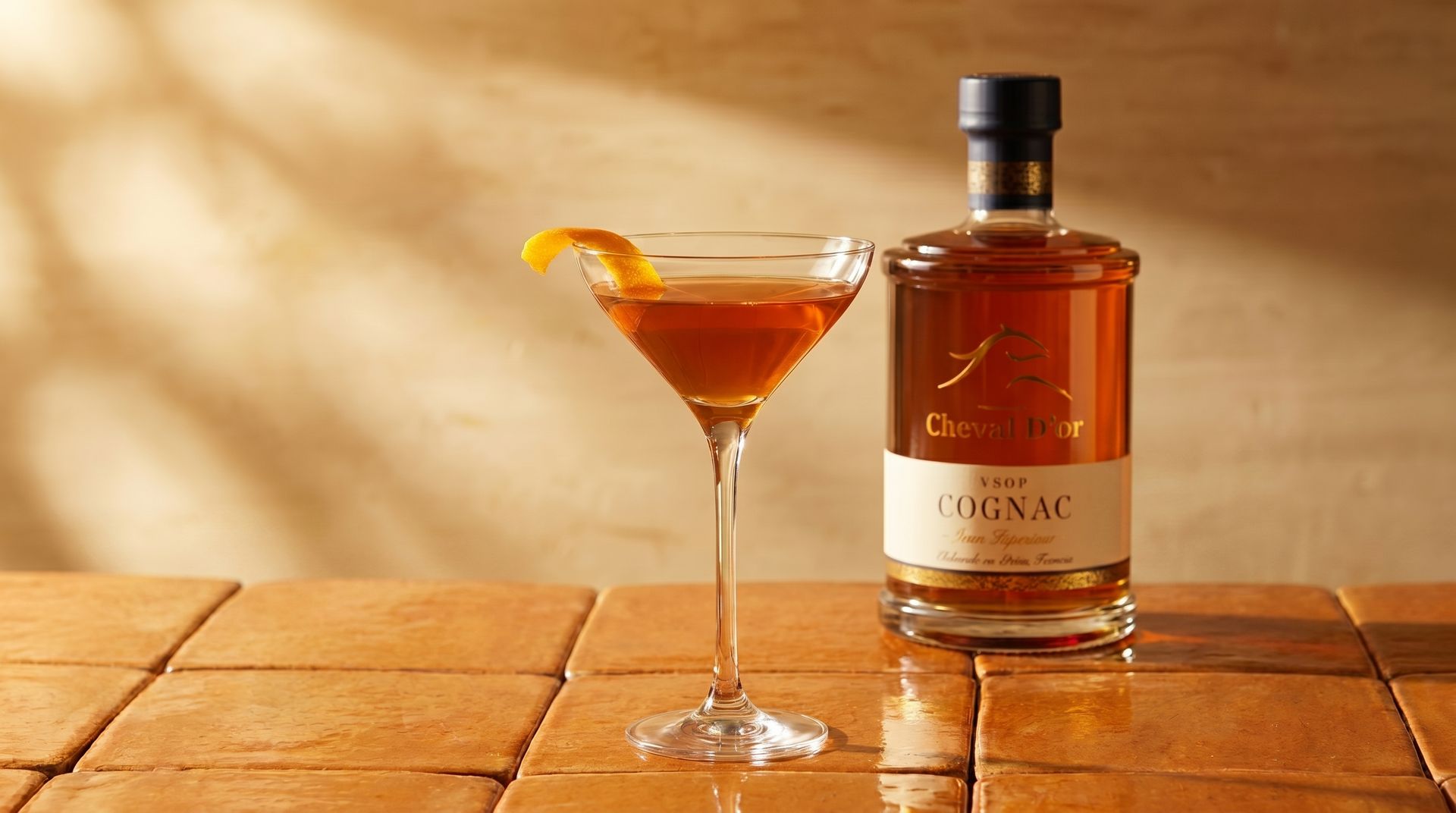 Exclusief etiketontwerp voor Cheval d’Or Cognac door Newspirits.