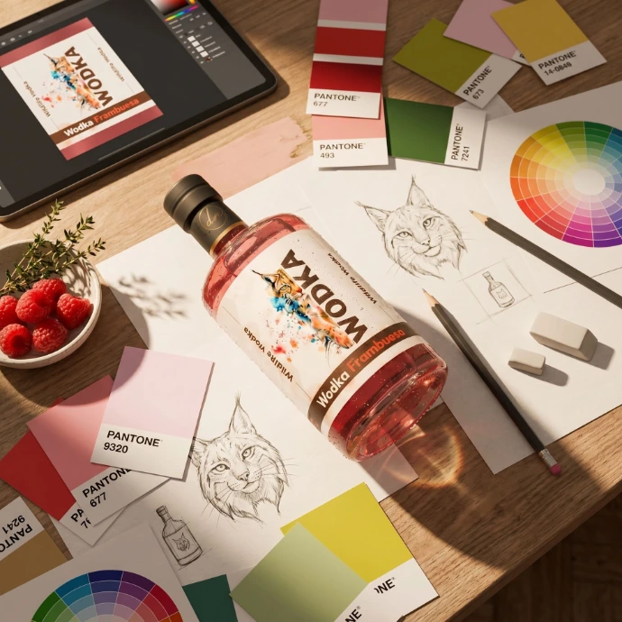 Merkstrategie en concept voor een eigen drankmerk