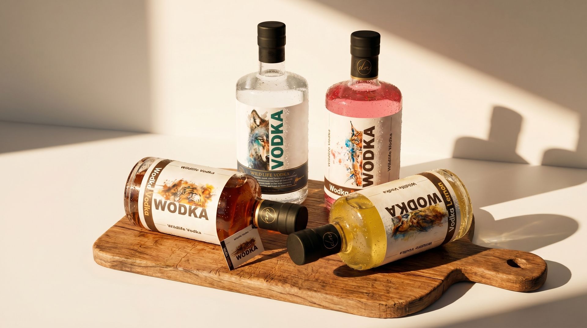Premium relatiegeschenk met eigen fles drank