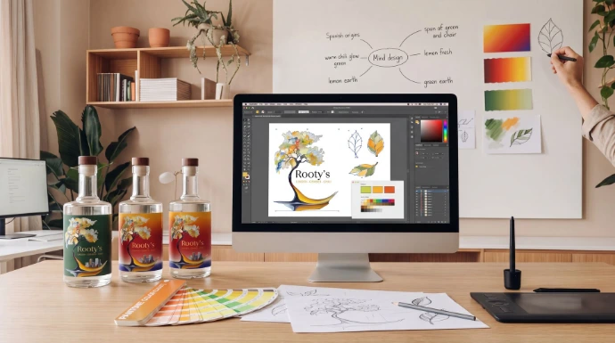 De afstemming van smaak, geur en afdronk tijdens een NewSpirits case study project.