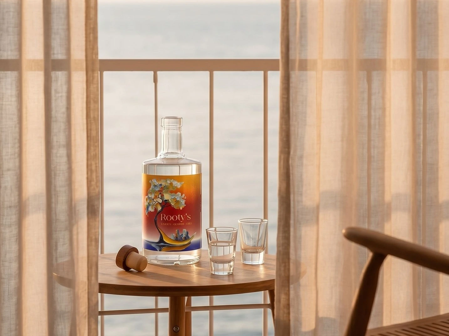 Private label likeur shot voor horeca en events